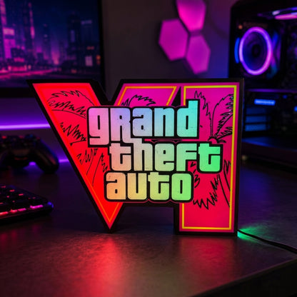 Lámpara LED GTA 6 para tu escritorio