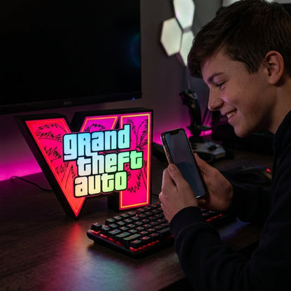 Lámpara LED GTA 6 para tu escritorio